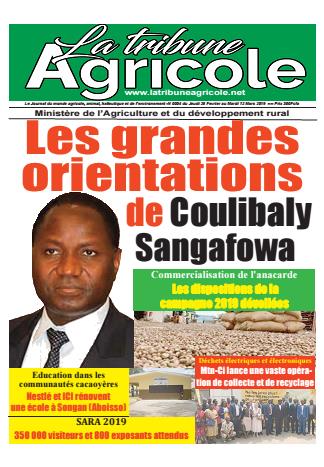 Couverture du Journal La Tribune Agricole N° 4 du 28/02/2019