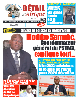 Couverture du Journal BÉTAIL D'AFRIQUE N° 26 du 12/02/2024