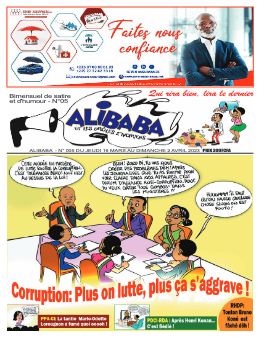 Couverture du Journal ALIBABA N° 5 du 16/03/2023