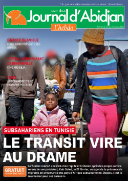 Couverture du Journal Journal d'Abidjan N° 347 du 17/03/2023