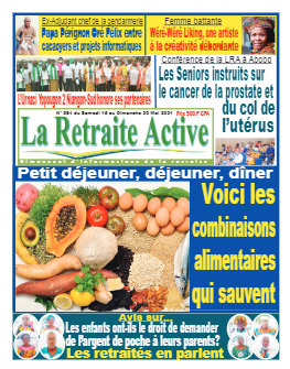 Couverture du Journal LA RETRAITE ACTIVE N° 64 du 17/05/2021