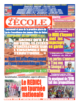 Couverture du Journal L'Ecole N° 80 du 17/05/2022