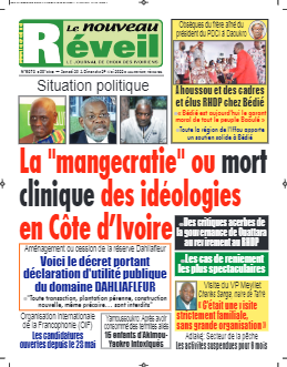 Couverture du Journal LE NOUVEAU RÉVEIL N° 6070 du 28/05/2022