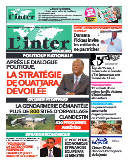 Couverture du Journal L'INTER N° 7166 du 28/05/2022