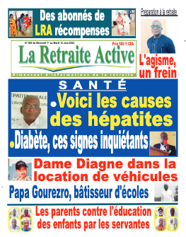Couverture du Journal LA RETRAITE ACTIVE N° 89 du 31/05/2022