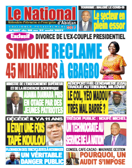Couverture du Journal Le Nationnal N° 7 du 09/08/2021