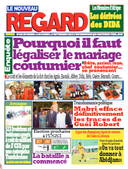 Couverture du Journal LE NOUVEAU REGARD N° 25 du 13/09/2022