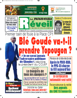Couverture du Journal LE NOUVEAU RÉVEIL N° 6218 du 25/11/2022