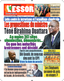 Couverture du Journal L'ESSOR IVOIRIEN N° 740 du 07/12/2021