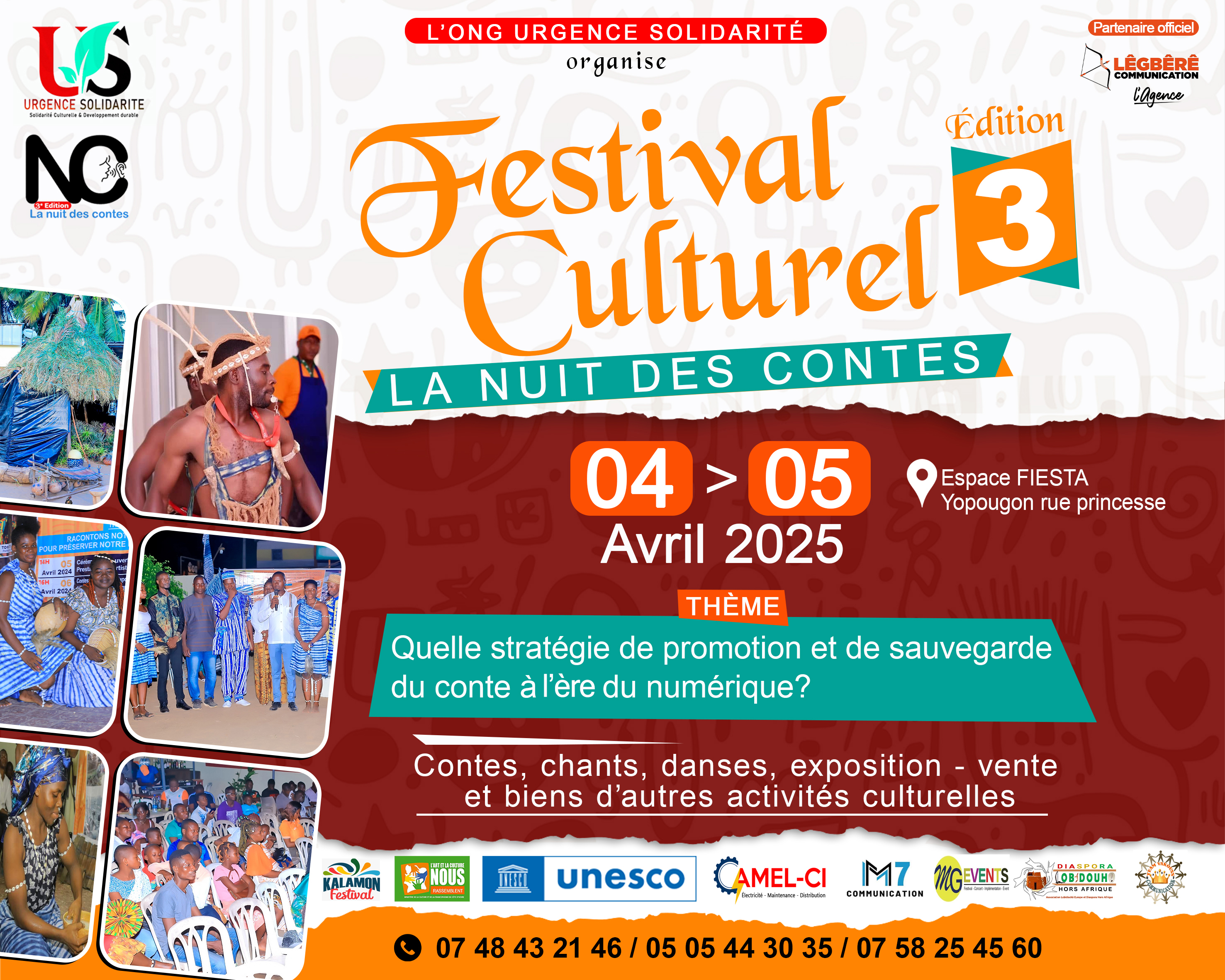 Festival culturel la nuit des contes - edition3